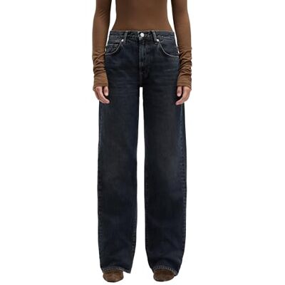 7 For All Mankind TESS Pantalon Stormwave, bleu foncé, 30W 7 For All Mankind TESS Pantalon Stormwave, bleu foncé, 30W