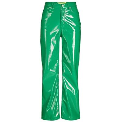 JACK & JONES Jjxx Jxkenya Hw Droit Faux Leat Pants Noos Pantalon Femme JACK & JONES Jjxx Jxkenya Hw Droit Faux Leat Pants Noos Pantalon Femme