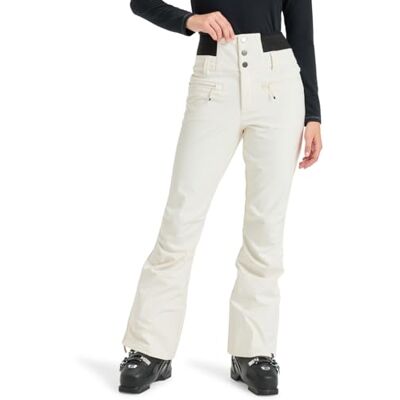 Roxy Pantalon de Snow Rising High Pant Blanc XL Roxy Pantalon de Snow Rising High Pant Blanc XL