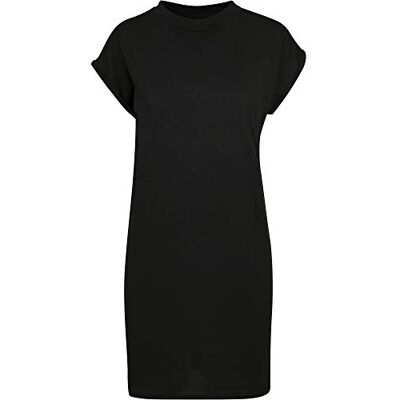 Build Your Brand By101-ladies Turtle Extended Shoulder Dress Robe décontractée Femme Build Your Brand By101-ladies Turtle Extended Shoulder Dress Robe décontractée Femme