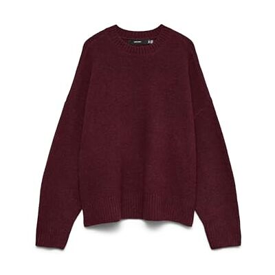 VERO MODA Vmboom Ls O-neck Pullover Ga Noos Vmboom Ls Pull à col rond Ga Noos Femme (lot de 1) VERO MODA Vmboom Ls O-neck Pullover Ga Noos Vmboom Ls Pull à col rond Ga Noos Femme (lot de 1)