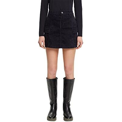 ESPRIT edc by Jupe Femme, Noir (001), 30 ESPRIT edc by Jupe Femme, Noir (001), 30