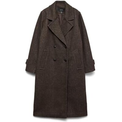 VERO MODA Vmeva Noos Vmeva Manteau long pour femme VERO MODA Vmeva Noos Vmeva Manteau long pour femme