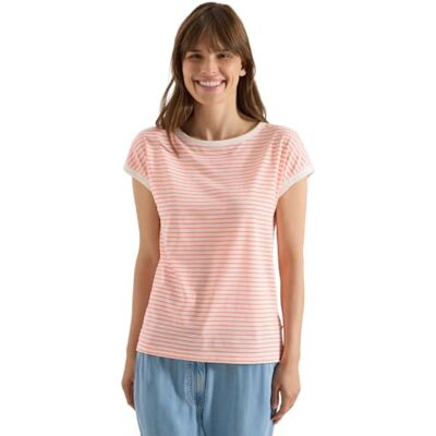 Cecil Damen T-shirt Mit Boat Neck Und Streifen T-shirt avec col bateau et rayures Femme (lot de 1) Cecil Damen T-shirt Mit Boat Neck Und Streifen T-shirt avec col bateau et rayures Femme (lot de 1)