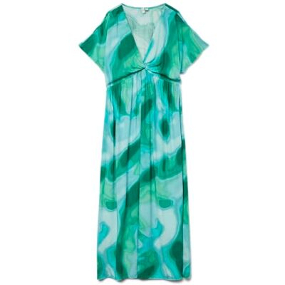 VERO MODA Vmvade S/S V-neck Ankle Dress Wvn Lcs Vmvade S/S Robe à col en V et chevilles Femme (lot de 1) VERO MODA Vmvade S/S V-neck Ankle Dress Wvn Lcs Vmvade S/S Robe à col en V et chevilles Femme (lot de 1)