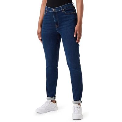 7 For All Mankind Jean slim Hw pour femme, bleu foncé, 24 7 For All Mankind Jean slim Hw pour femme, bleu foncé, 24
