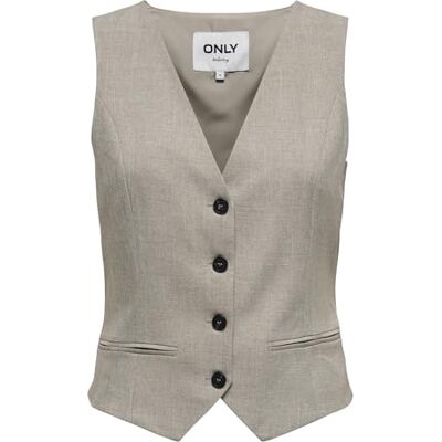 ONLY Onllinda S/L Mel Fitted Vest Cc Tlr Veste Femme ONLY Onllinda S/L Mel Fitted Vest Cc Tlr Veste Femme