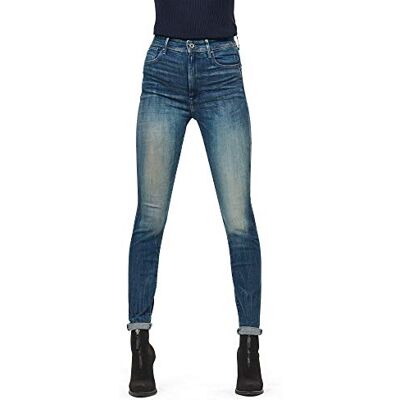 G-Star RAW Kafey Ultra High Skinny Jeans - Bleu moyen - Femmes - Jeans G-Star RAW Kafey Ultra High Skinny Jeans - Bleu moyen - Femmes - Jeans