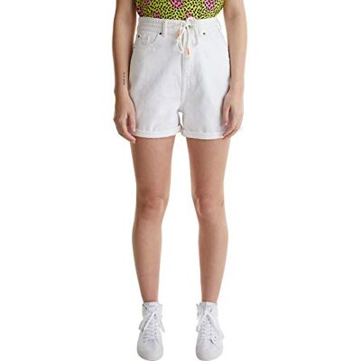 ESPRIT Edc by 040cc1c318 Short pour femme, 100 / blanc., 32 ESPRIT Edc by 040cc1c318 Short pour femme, 100 / blanc., 32