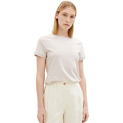 TOM TAILOR Denim Dames T-shirt à manches longues avec boutonnière TOM TAILOR Denim Dames T-shirt à manches longues avec boutonnière