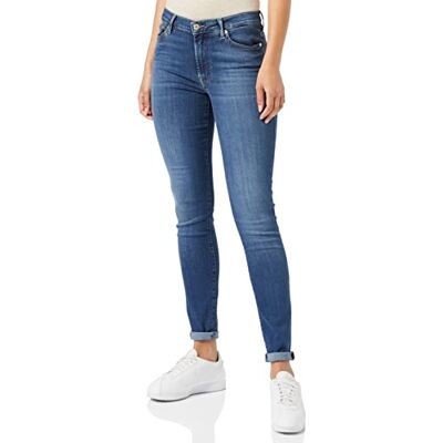 7 For All Mankind Seven for all Mankind International SAGL Jean Pantalon Skinny pour Femme, Bleu (Mid Blue RL), 24W 29L 7 For All Mankind Seven for all Mankind International SAGL Jean Pantalon Skinny pour Femme, Bleu (Mid Blue RL), 24W 29L