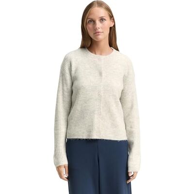 TOM TAILOR Denim 1049062 Cardigan en tricot Femme TOM TAILOR Denim 1049062 Cardigan en tricot Femme