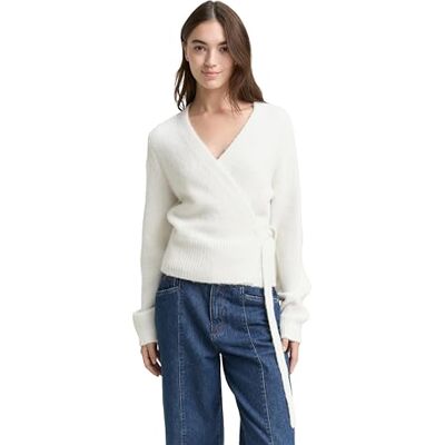 TOM TAILOR Denim 1049070 Cardigan en tricot Femme TOM TAILOR Denim 1049070 Cardigan en tricot Femme