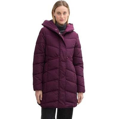TOM TAILOR 1042914 Puffer Parka à capuche Femme TOM TAILOR 1042914 Puffer Parka à capuche Femme
