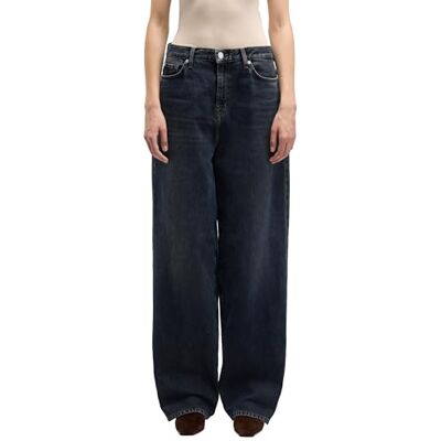 7 For All Mankind Slouchy Wide Stormwave, bleu foncé, 31W 7 For All Mankind Slouchy Wide Stormwave, bleu foncé, 31W