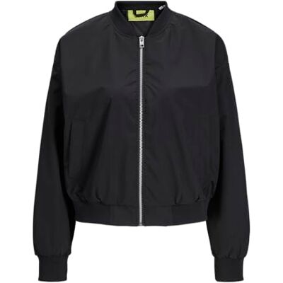 JACK & JONES JJXX Jxella Otw Noos Veste bomber pour femme, noir, taille S, Noir, S JACK & JONES JJXX Jxella Otw Noos Veste bomber pour femme, noir, taille S, Noir, S