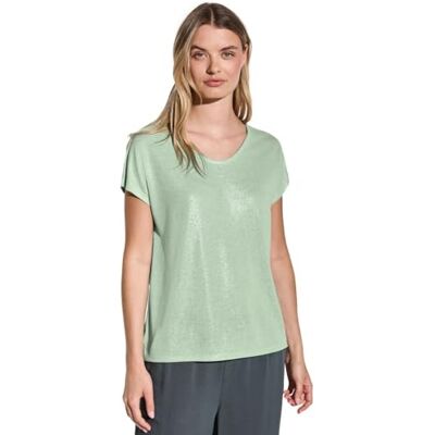 Street One A322694 T-shirt à col en V scintillant Femme (lot de 1) Street One A322694 T-shirt à col en V scintillant Femme (lot de 1)