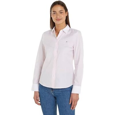 Tommy Hilfiger Chemise Fill A Fill Regular Chemises décontractées Femme (lot de 1) Tommy Hilfiger Chemise Fill A Fill Regular Chemises décontractées Femme (lot de 1)