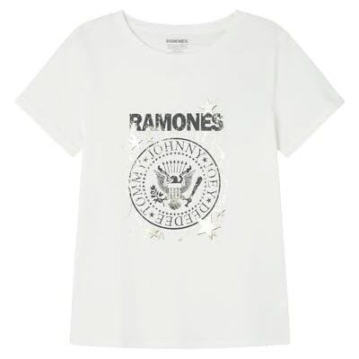Springfield 5.g.lic Camiseta Ramones Dorado Tricot Femme Springfield 5.g.lic Camiseta Ramones Dorado Tricot Femme