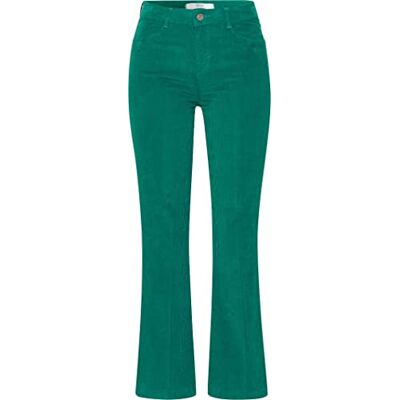 BRAX Pantalon style Shakira S New Corduroy pour femme, Malachite foncé, 36W / 32L BRAX Pantalon style Shakira S New Corduroy pour femme, Malachite foncé, 36W / 32L