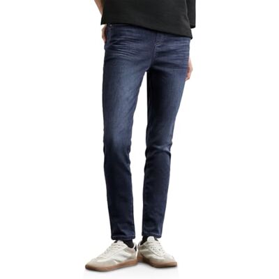Street One A377771 Jeggings style denim hw thermique gris Femme Street One A377771 Jeggings style denim hw thermique gris Femme
