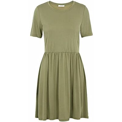 PIECES Pckamala Ss Dress Noos Bc Robe décontractée Femme PIECES Pckamala Ss Dress Noos Bc Robe décontractée Femme