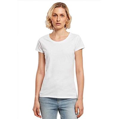 Build Your Brand T- Shirt Basique pour Femme, Blanc., S Build Your Brand T- Shirt Basique pour Femme, Blanc., S