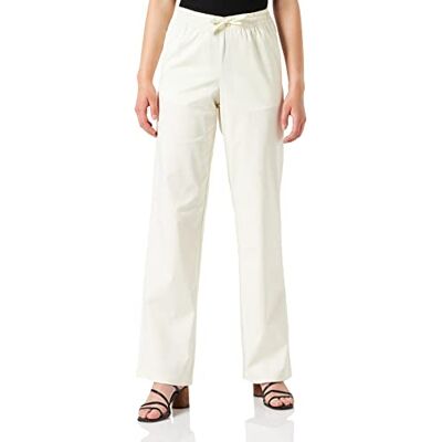 JJXX Jack & Jones Jxalva Regular MW String Pants Sn Pantalon Femme, Blanc Cassé, S JJXX Jack & Jones Jxalva Regular MW String Pants Sn Pantalon Femme, Blanc Cassé, S
