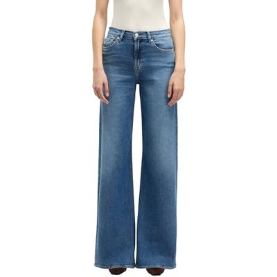 7 For All Mankind Lotta Oceanstone, Bleu moyen., 29W 7 For All Mankind Lotta Oceanstone, Bleu moyen., 29W