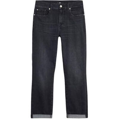 7 For All Mankind Relaxed Skinny Blacky, Noir, 24W 7 For All Mankind Relaxed Skinny Blacky, Noir, 24W