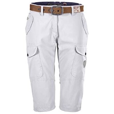 G.I.G.A. DX Pantacourt décontracté Ivona pour femme, Blanc., 36 G.I.G.A. DX Pantacourt décontracté Ivona pour femme, Blanc., 36
