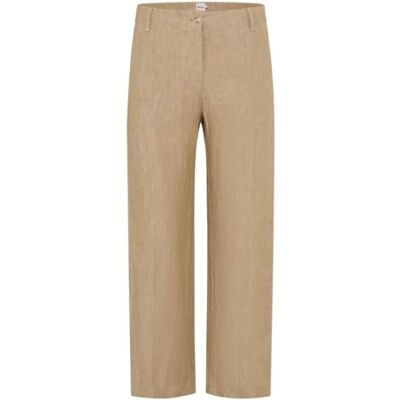 BRAX Style Maine S Culotte Forme en 100% Lin, 54 Amande, 29W / 32L BRAX Style Maine S Culotte Forme en 100% Lin, 54 Amande, 29W / 32L