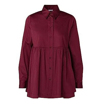 seidensticker Chemisier À Manches Longues Coupe Droite Blouse Femme seidensticker Chemisier À Manches Longues Coupe Droite Blouse Femme