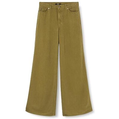 7 For All Mankind Pantalon pour femme, vert, 24 7 For All Mankind Pantalon pour femme, vert, 24