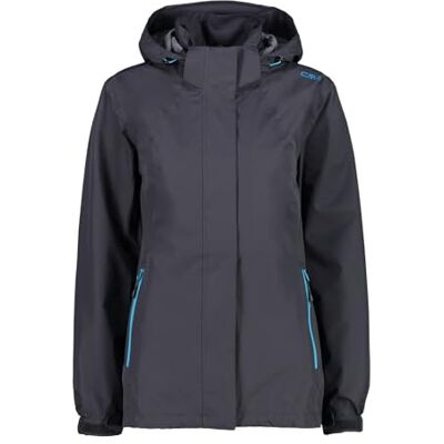 CMP Knit Tech Mélange Fleece Jacket With Hood Knit Tech Mélange Fleece Jacket with hood, Boy, Bluish Mel-Blanc, 140 Femme CMP Knit Tech Mélange Fleece Jacket With Hood Knit Tech Mélange Fleece Jacket with hood, Boy, Bluish Mel-Blanc, 140 Femme