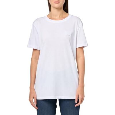 Giorgio Armani Icon Project, Tonal Logo Patch T-shirt Femme (lot de 1) Giorgio Armani Icon Project, Tonal Logo Patch T-shirt Femme (lot de 1)