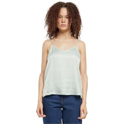 Urban Classics Slip en viscose et satin pour femme Tricot Femme Urban Classics Slip en viscose et satin pour femme Tricot Femme