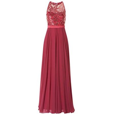 Vera Mont Robe de soirée Femme, Rouge (Light Cranberry 4288), 38 Vera Mont Robe de soirée Femme, Rouge (Light Cranberry 4288), 38