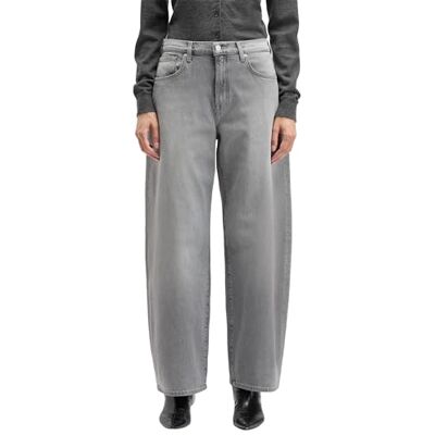 7 For All Mankind Bonnie Curvilinear Steel, gris, 32W 7 For All Mankind Bonnie Curvilinear Steel, gris, 32W