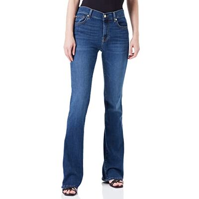 7 For All Mankind Bootcut Bair Eco Jeans Femme, Bleu Moyen, 25W / 25L 7 For All Mankind Bootcut Bair Eco Jeans Femme, Bleu Moyen, 25W / 25L