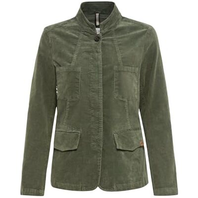 camel active Blazer pour femme, kaki fumé, 40 camel active Blazer pour femme, kaki fumé, 40