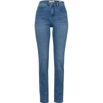 BRAX Jean factice pour femme, Pierre bleue usée., 26W / 32L BRAX Jean factice pour femme, Pierre bleue usée., 26W / 32L