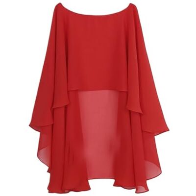 ZGCrumphant Cape de mariée douce – châle long pour mariées et demoiselles style rétro étole ZGCrumphant Cape de mariée douce – châle long pour mariées et demoiselles style rétro étole