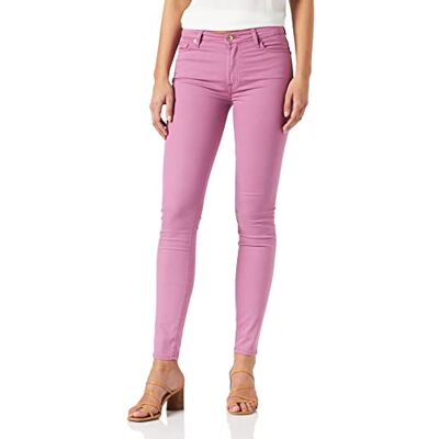 7 For All Mankind Pantalons Femme, Rose Bonbon, 25W 7 For All Mankind Pantalons Femme, Rose Bonbon, 25W