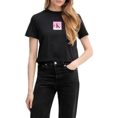 Calvin Jeans T-shirts graphiques pour femmes, Noir (noir), S Calvin Jeans T-shirts graphiques pour femmes, Noir (noir), S