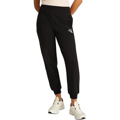 Calvin CK JEANS Pantalon de survêtement pour femme, Noir (Ck Black), XXL Calvin CK JEANS Pantalon de survêtement pour femme, Noir (Ck Black), XXL