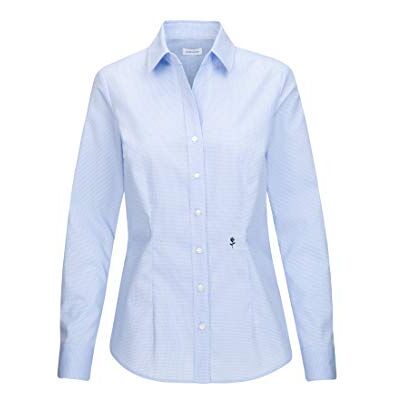 seidensticker Chemisier À Manches Longues, Coupe Ajustée, Infroissable Blouse Femme (lot de 1) seidensticker Chemisier À Manches Longues, Coupe Ajustée, Infroissable Blouse Femme (lot de 1)