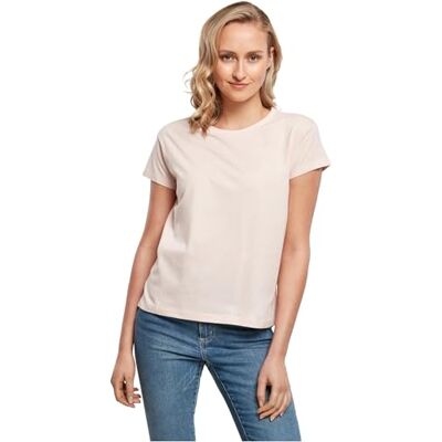 Build Your Brand Ladies Box Tee T-Shirt Femme, Rose Bonbon, XXL Build Your Brand Ladies Box Tee T-Shirt Femme, Rose Bonbon, XXL