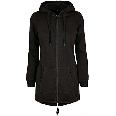 Build Your Brand Sweat à capuche pour femme, Noir, L Build Your Brand Sweat à capuche pour femme, Noir, L