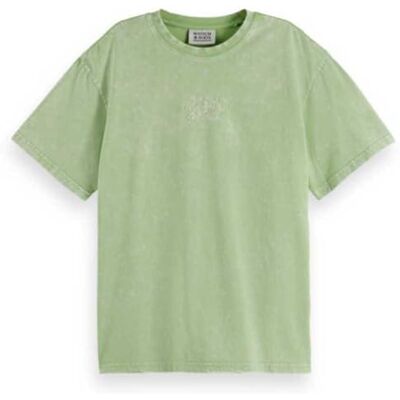 Scotch & Soda Washed Logo T-shirt T-shirt Femme Scotch & Soda Washed Logo T-shirt T-shirt Femme